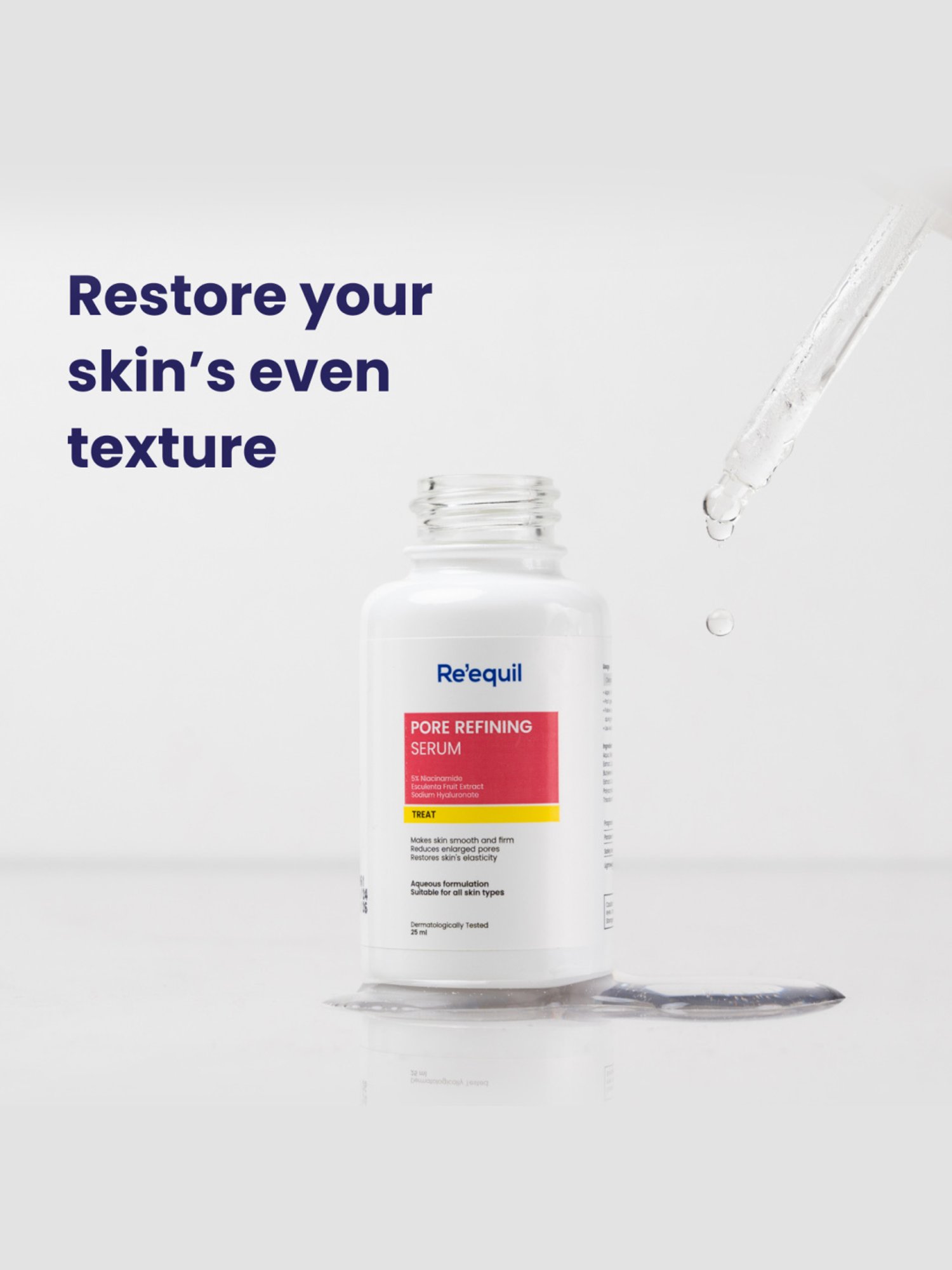 Re'equil Pore Refining 5% Niacinamide Serum - 25 ml