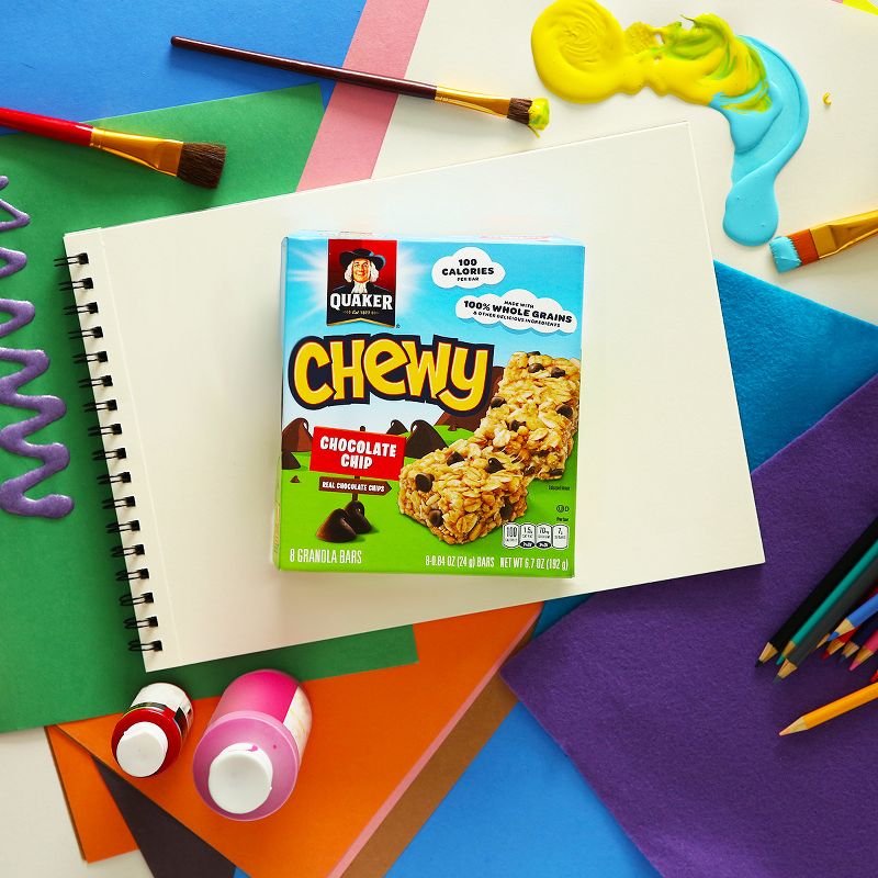 Quaker Chewy Chocolate Chip Granola Bars - 8ct