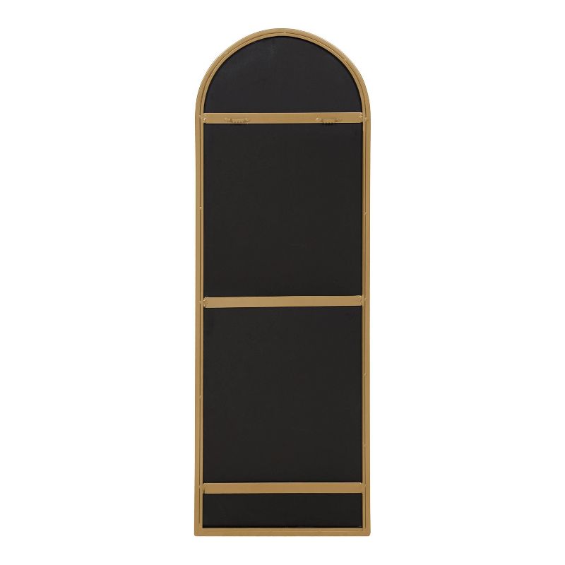 16" x 47" Valenti Tall Framed Arch Mirror Gold - Kate and Laurel