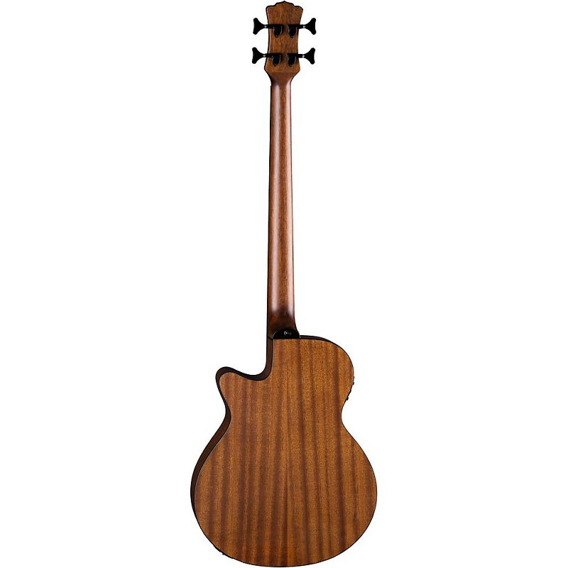 Luna Guitars Tribal Acoustic-Electric Bass Tobacco Sunburst