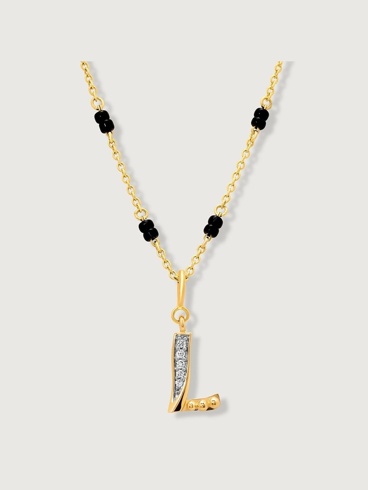 Mia Sutra DIY with Alphabet Charms- L