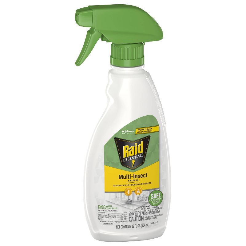 Raid Essentials Multi-Insect Killer 29 Trigger Spray - 12 oz
