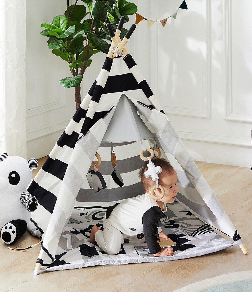 Wonder Wise by Asweets ABC Striped Activity Teepee Play Tent