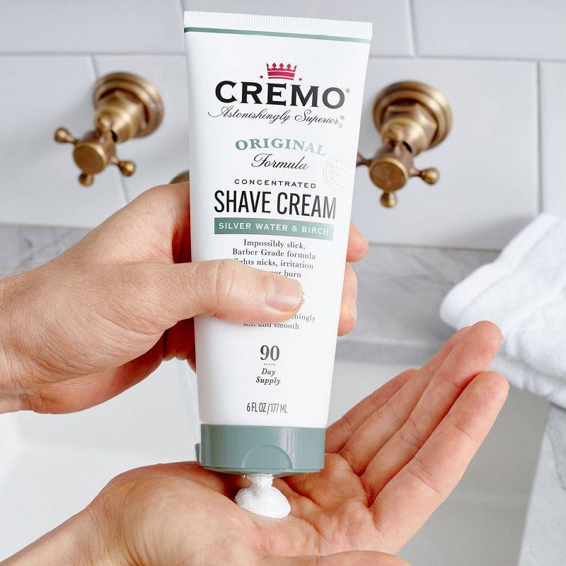 Cremo Silver Water and Birch Shave Cream - 6oz