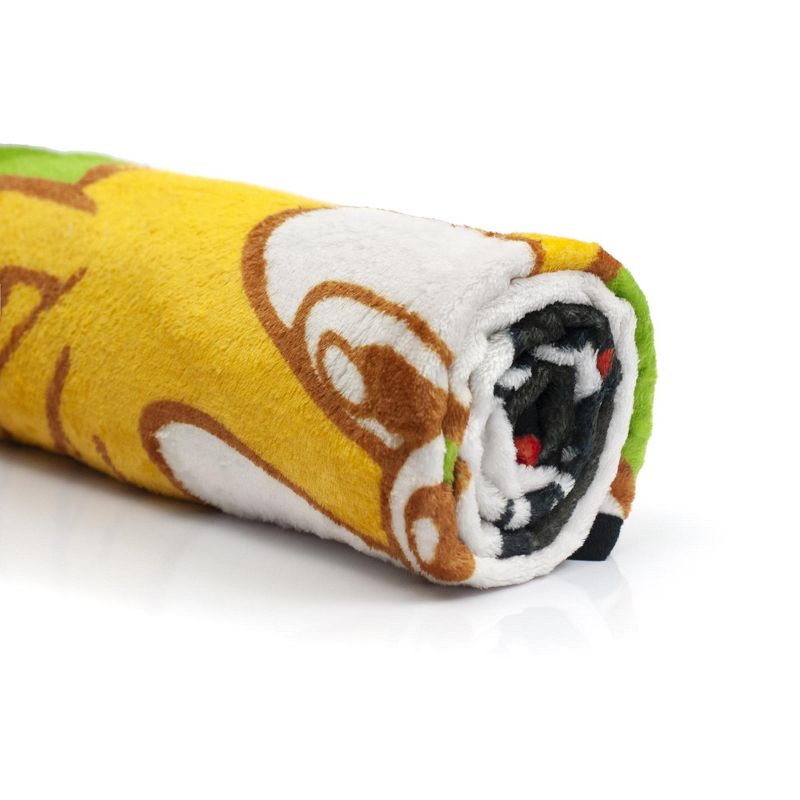 Just Funky Sonic The Hedgehog Warhol Fleece Throw Blanket | 45 x 60 Inch Cozy Blanket