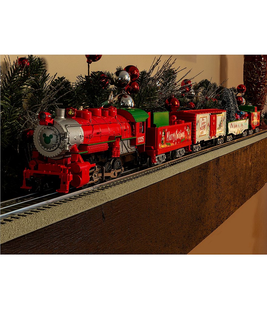 Lionel Mickey Mouse Christmas LionChief Train Set