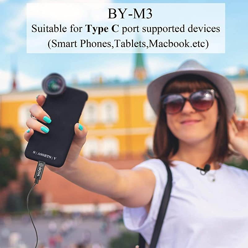 Lavalier Lightning Microphone for iOS iPhone 11 Vlog, 20 ft/6m  by-M2 Lapel Universal Mic with Lightning Plug Adapter for iPhone 11 10 X 8 7 MAC YouTube Video Facebook Live