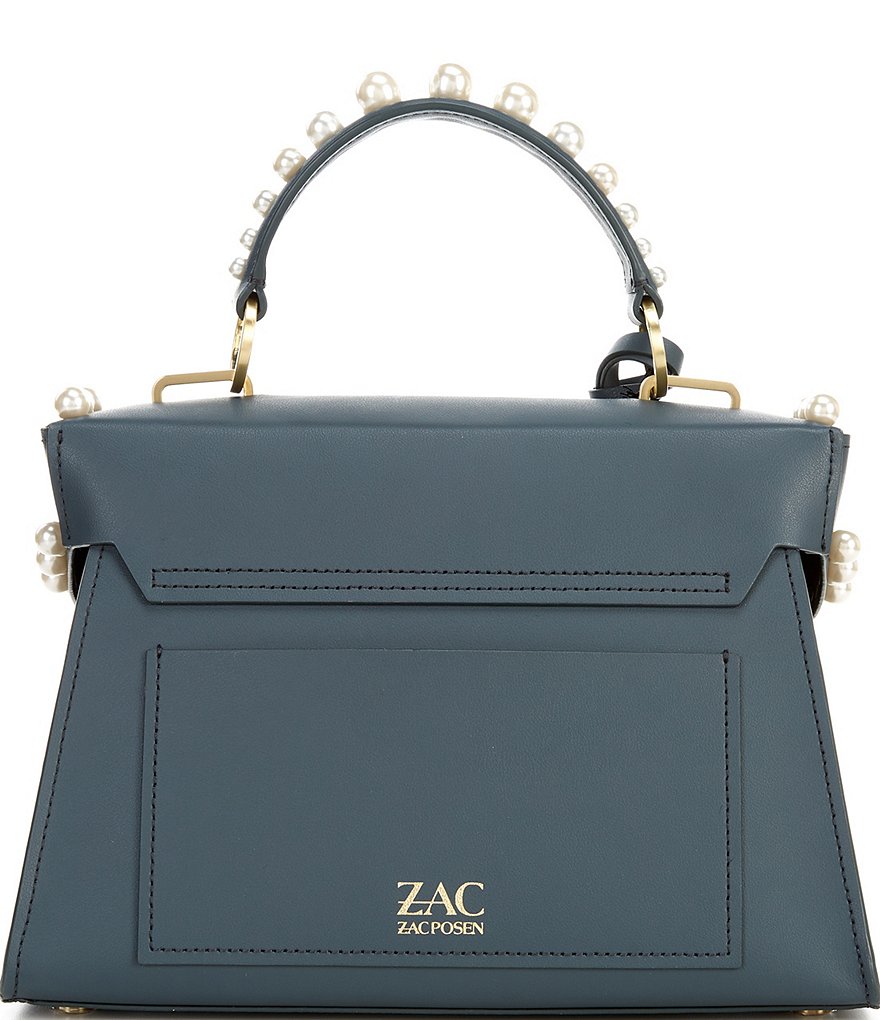 ZAC Zac Posen Amelia Pearl Snap Satchel Bag