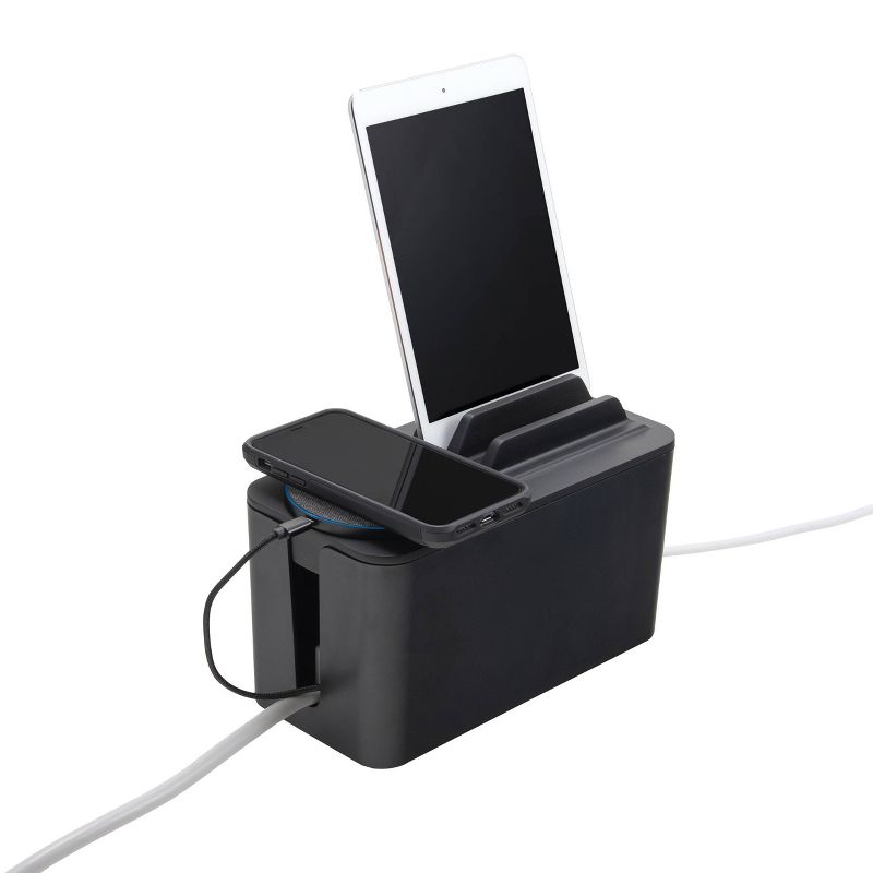 CableBox Mini Station Black - BlueLounge