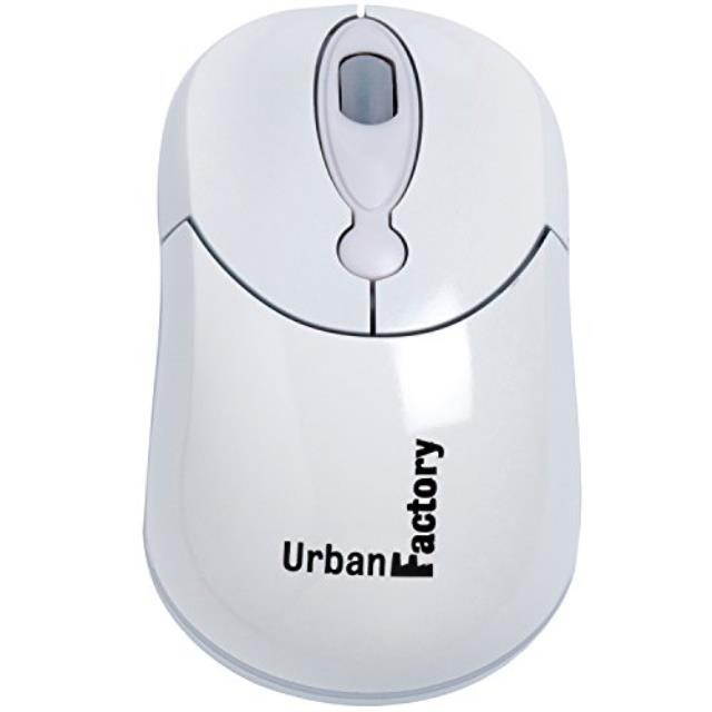 URBAN FACTORY CM02UF CRAZY MOUSE WHITE OPTICAL