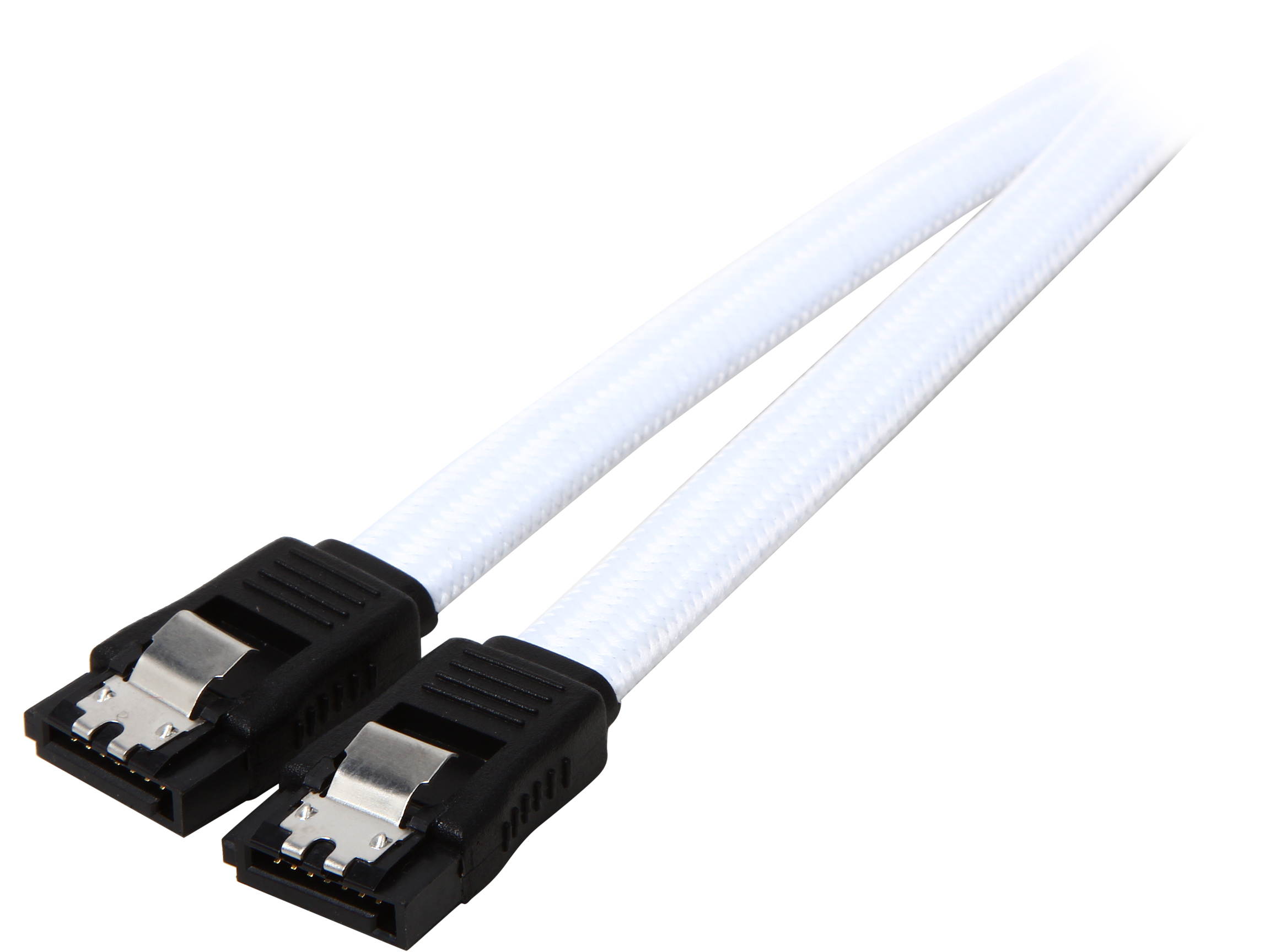 BitFenix BFA-MSC-SATA330WK-RP 11.81 in. (30 cm) SATA3 (6Gb/s) Cable (with sleeve)