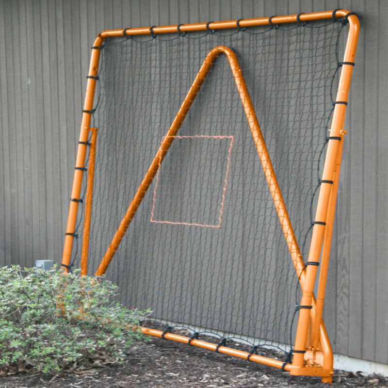 EZ Goal 6 x 6 Ft Folding Lacrosse Rebounder Ball Pitch Bounce Back Practice Net