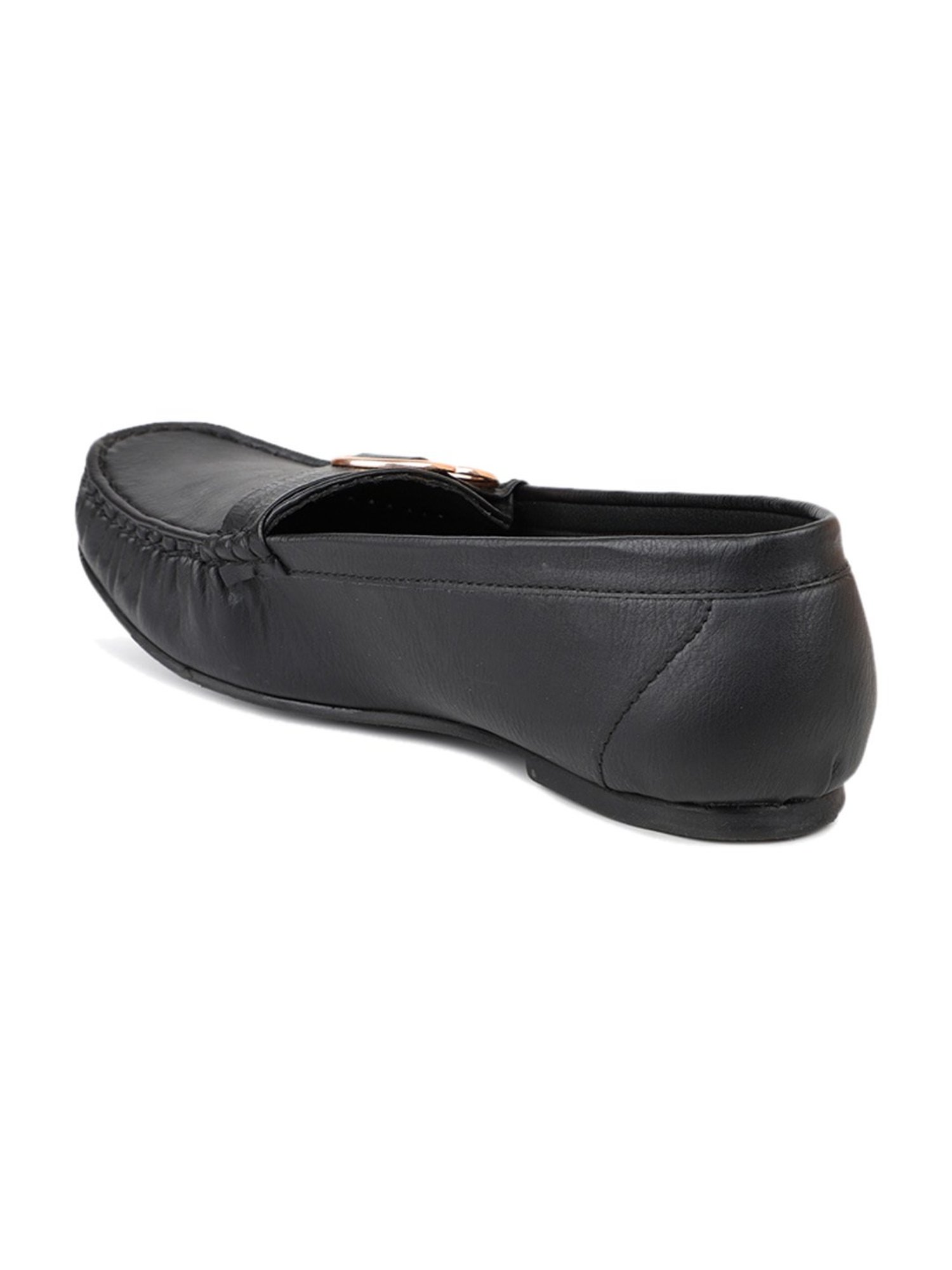 Design Crew Women's Black Casual Loafers