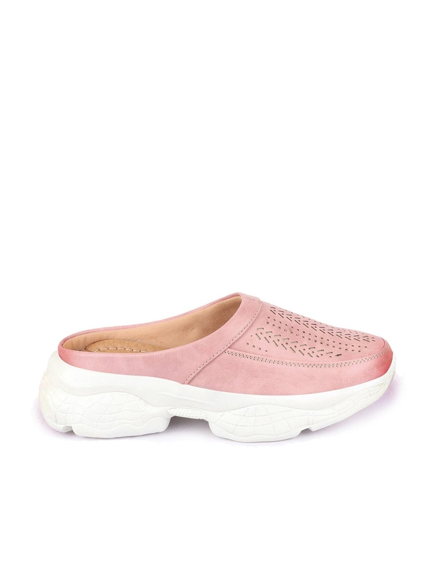 Fausto Women's Pink Mule Shoes