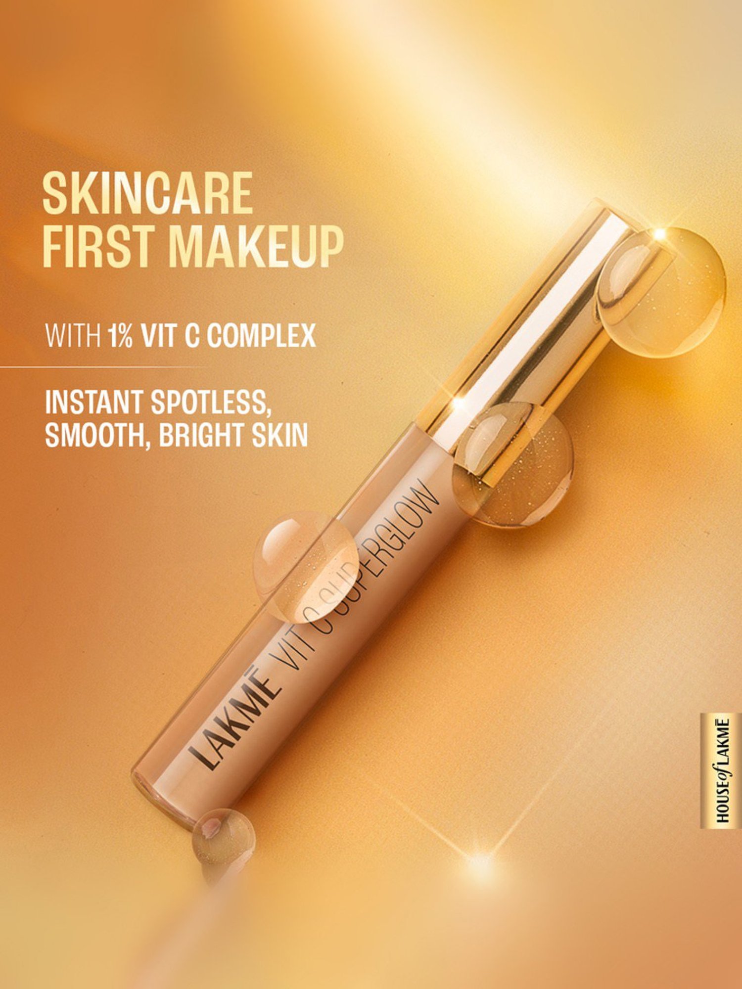 Lakme Vit C Superglow Concealer 24 Beige - 5.4 ml