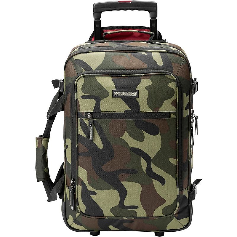Magma Cases DIGI Carry-On Trolley Rolling DJ Case Camouflage