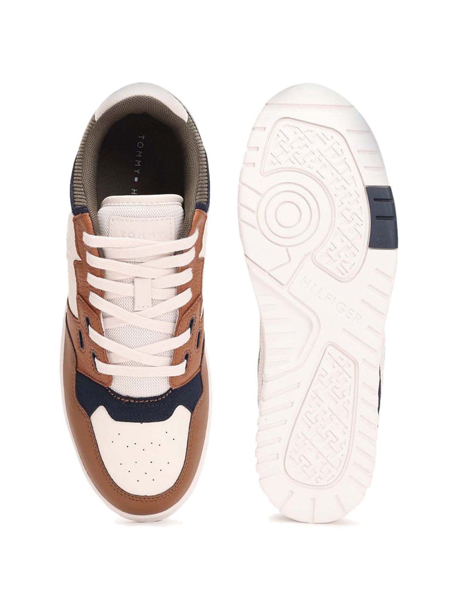 Tommy Hilfiger Men's Brown Casual Sneakers