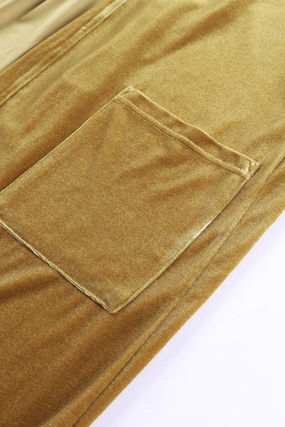 Beige Buttons Front Lightweight Fall Long Cover Up