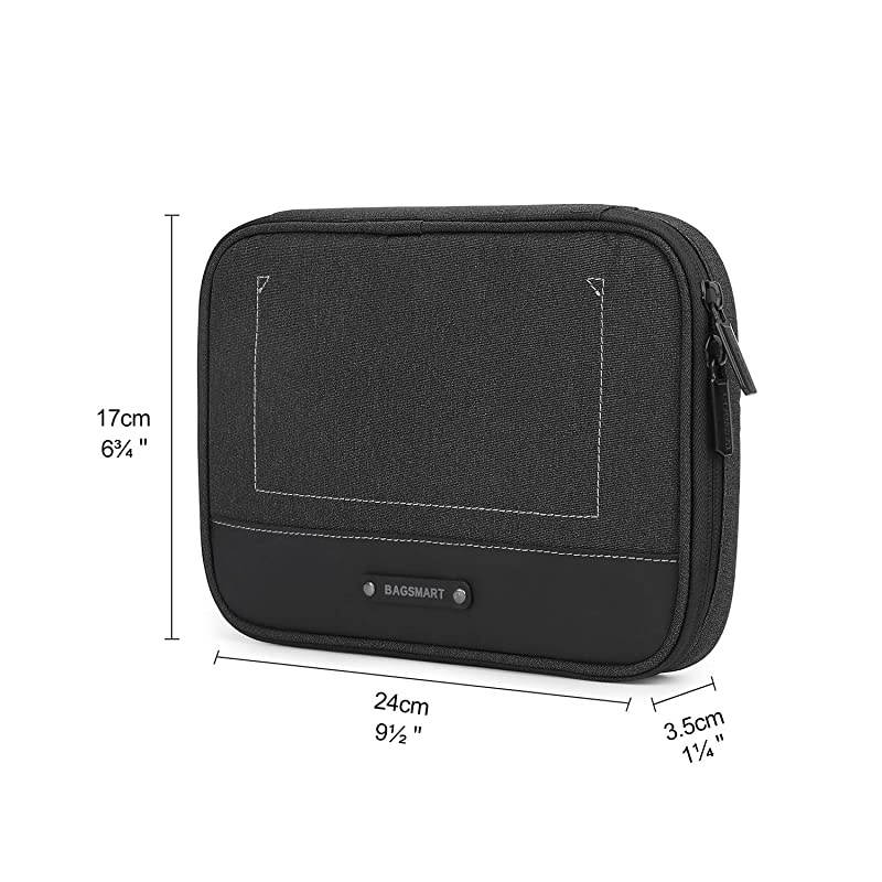 Electronic Organizer Travel Cable Organizer Electronics Accessories Cases for 79 iPad Mini Cables Chargers USB SD Card