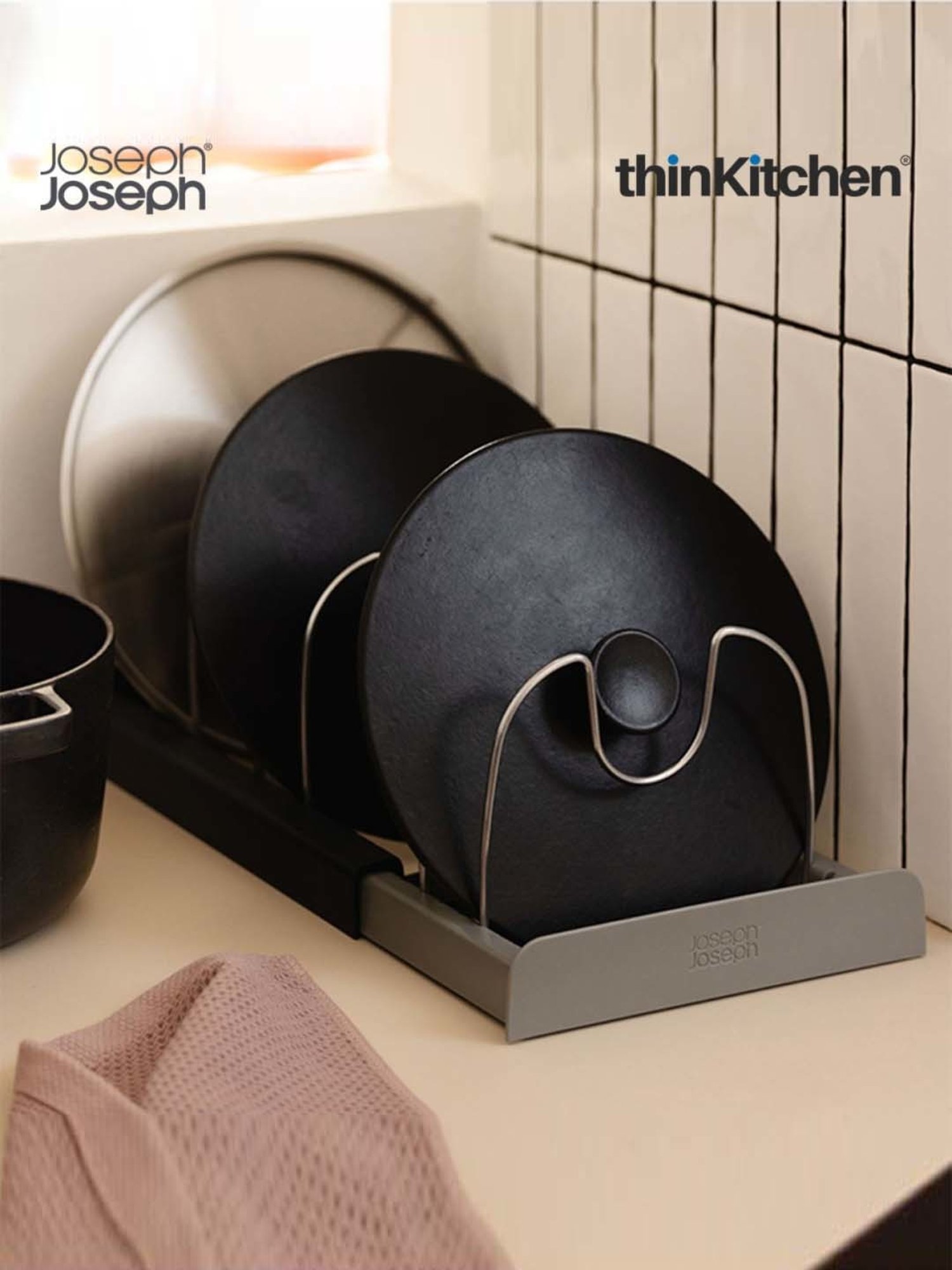 JUDGE Optima Plus Black Glass Induction 1600W Cooktop