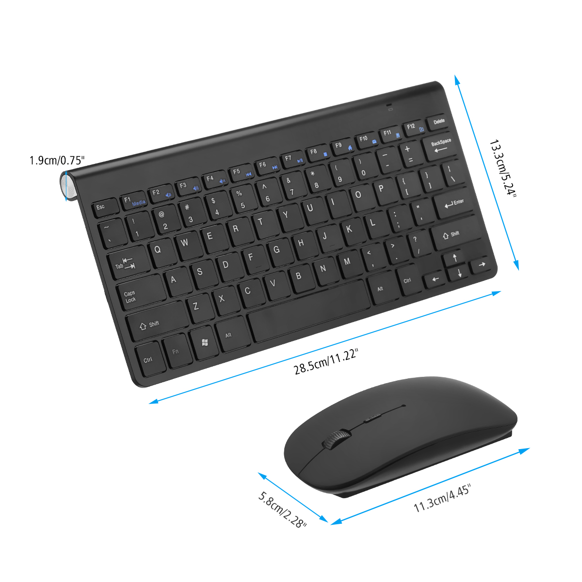 2, 60% Wired/Wireless Mechanical Keyboard (Kailh Box Brown Switch/White Case) - Full Keys Programmable - True RGB Backlit - Tap Arrow Keys - Double Shot PBT Keycaps - NKRO - 1900mAh Battery