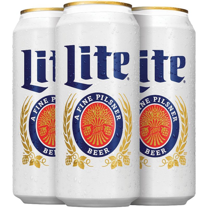 Miller Lite Beer - 4pk/16 fl oz Cans