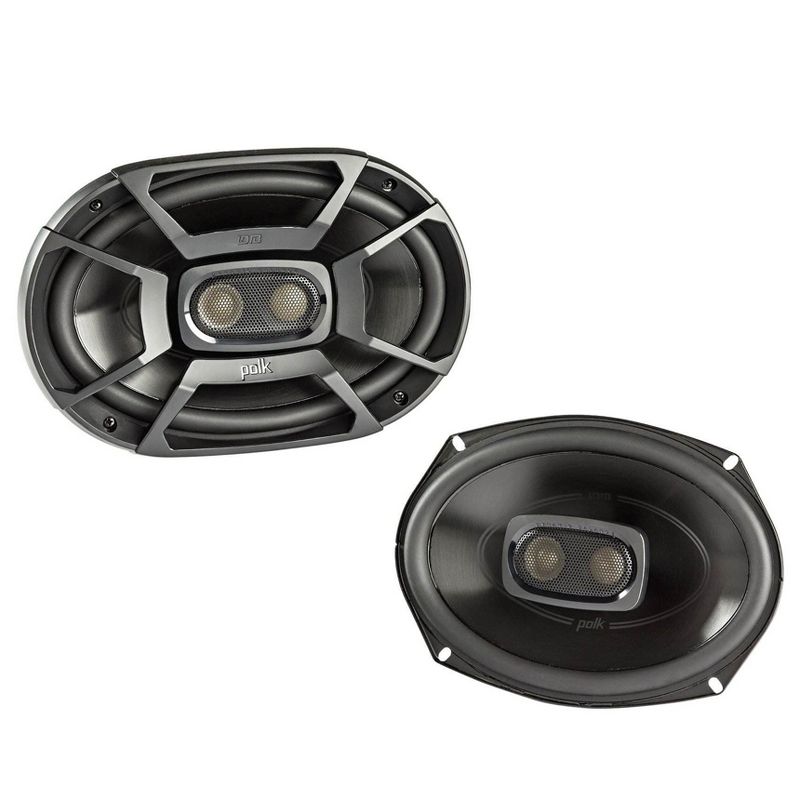 Polk 6x9" 450W 3-Way Marine Speakers + Boss 6.5 Inch 300 Watt 3-Way Car Speakers