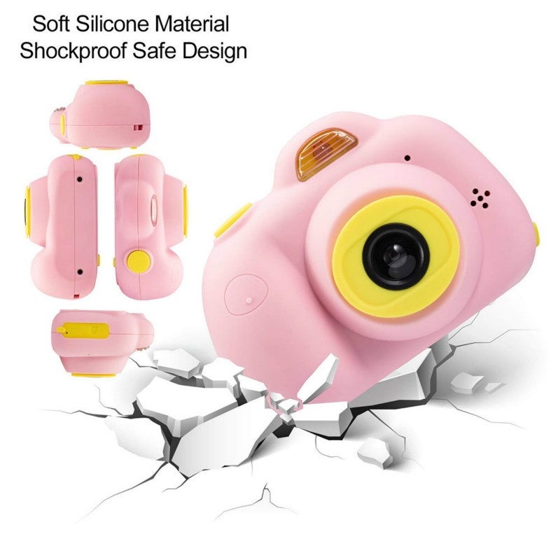 2.0 Mega Pixel 2.0 inch TFT Screen Silicone Shockproof Digital SLR Camera for Children