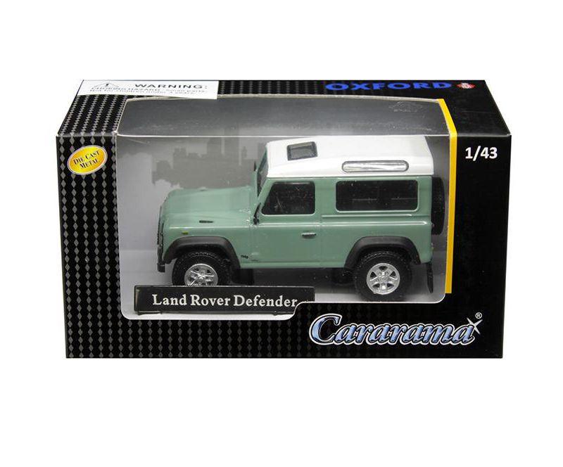 Land Rover Defender Light Green 1/43 Diecast Model Car by Cararama