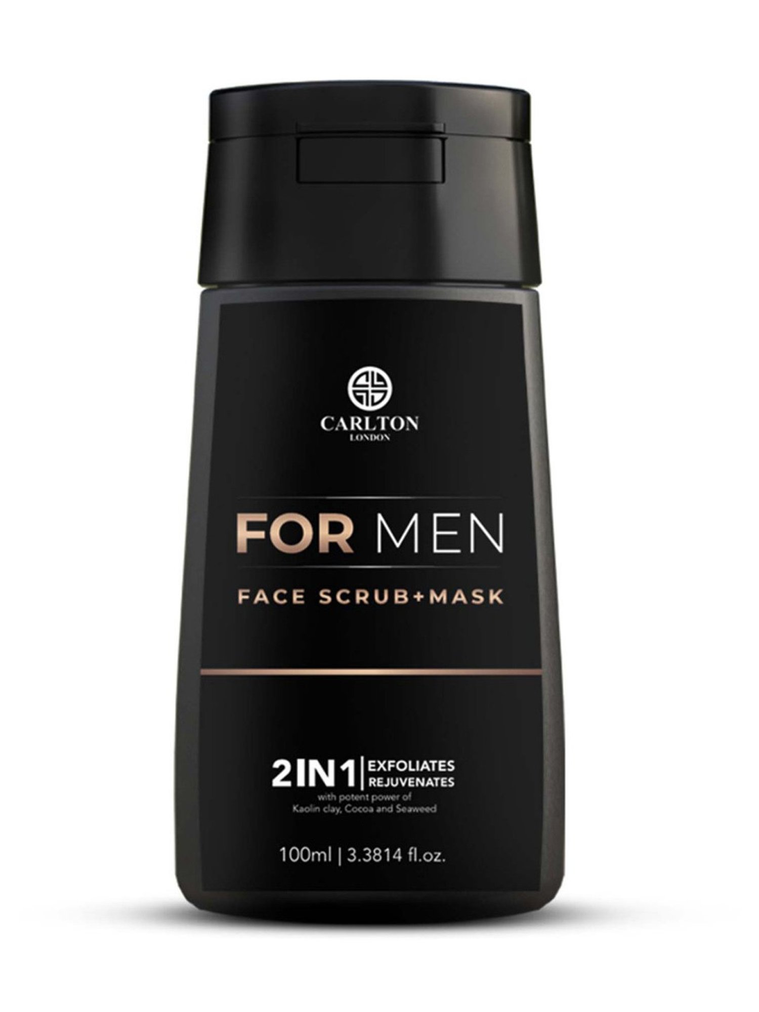 Carlton London Men Face Scrub + Mask - 100 ml