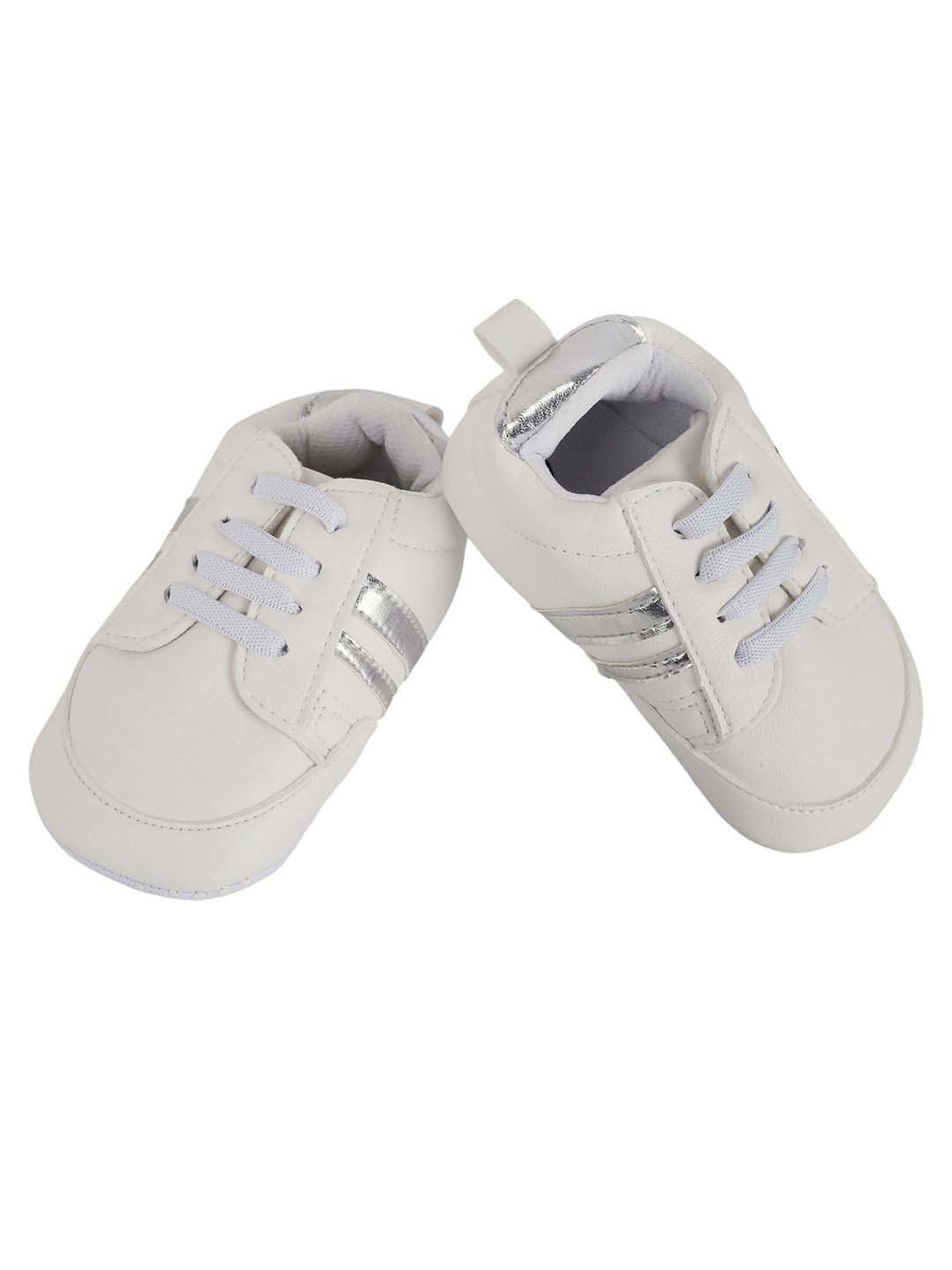 Baby Moo Kids White Casual Booties