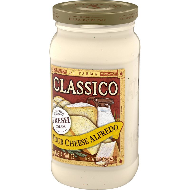 Classico Four Cheese Alfredo Pasta Sauce - 15oz