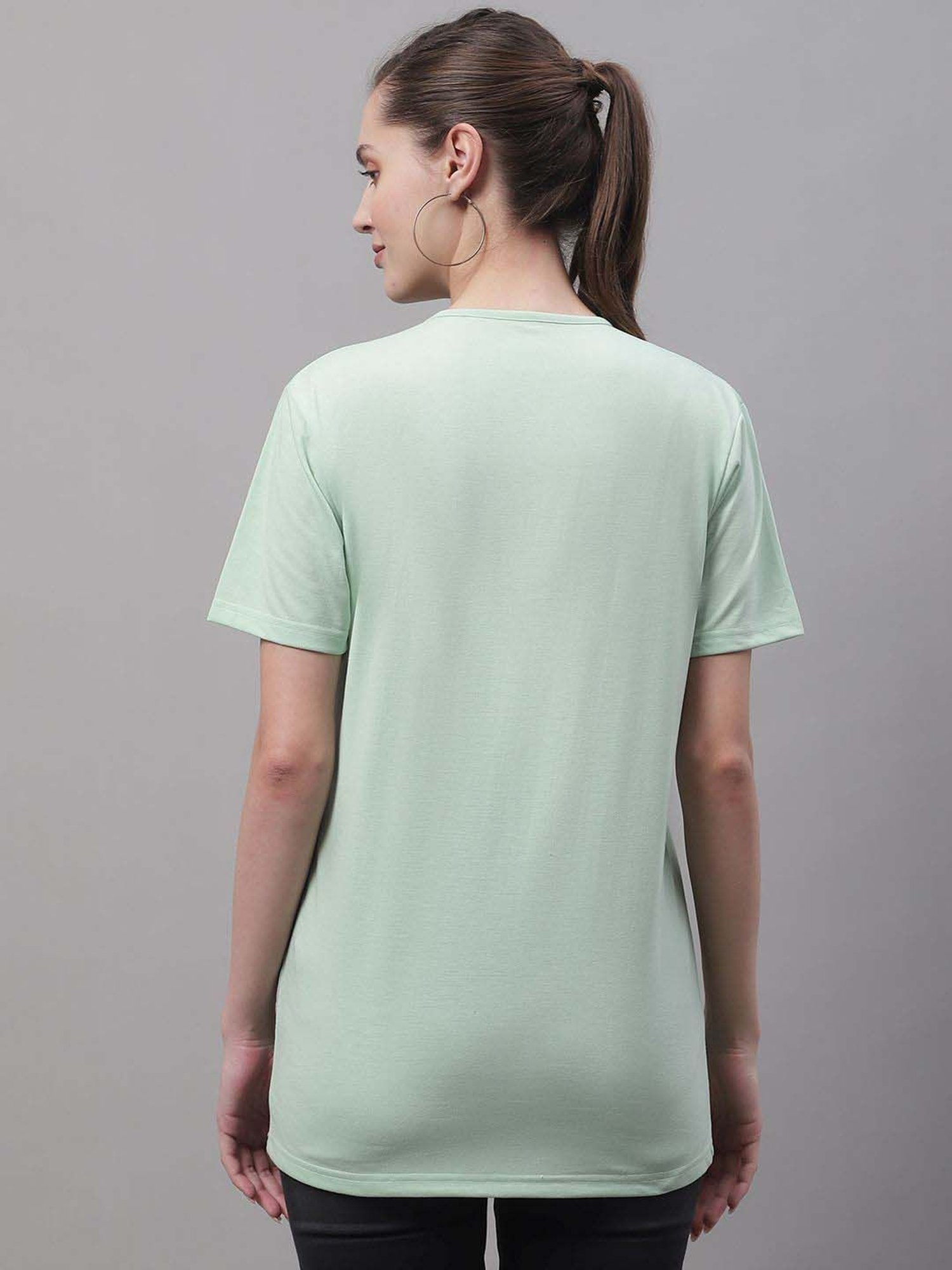 Vimal Jonney Grey & Green Cotton Printed Sports T-Shirt - Pack Of 3