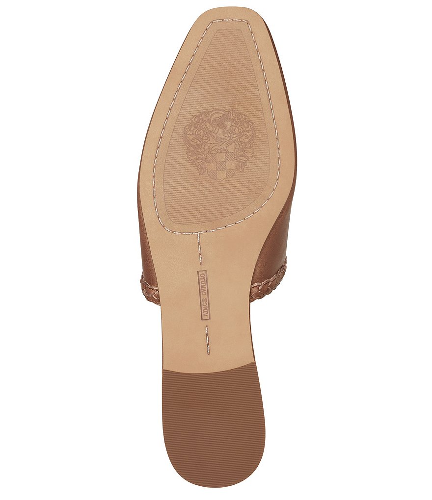 Vince Camuto Pandie Woven Leather Mules