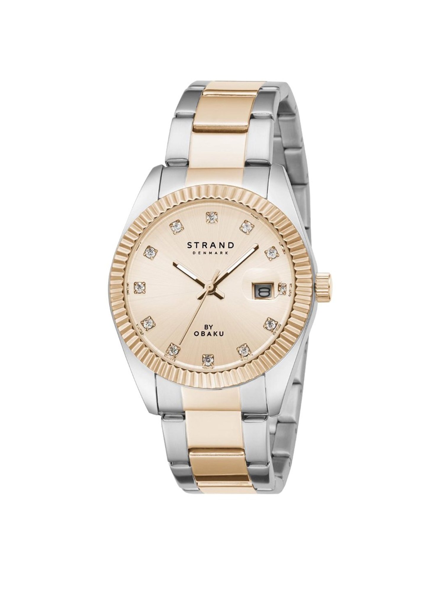 STRAND by Obaku S721LDHVSH Delmore Mini Indigo Analog Watch for Women