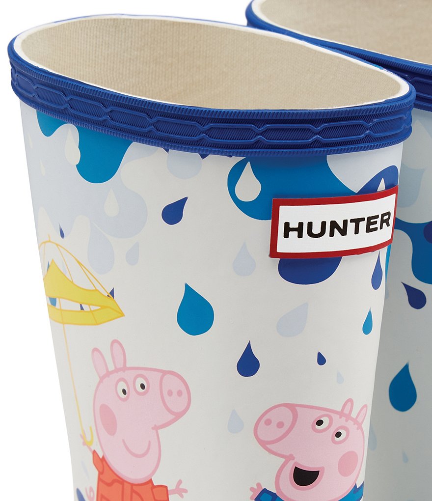 Hunter Kid's First Peppa Pig Muddy Puddle Rain Boots (Toddler)