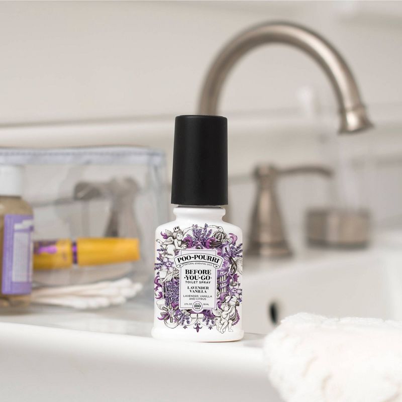 2 fl oz Toilet Spray Lavender Vanilla - Poo~Pourri
