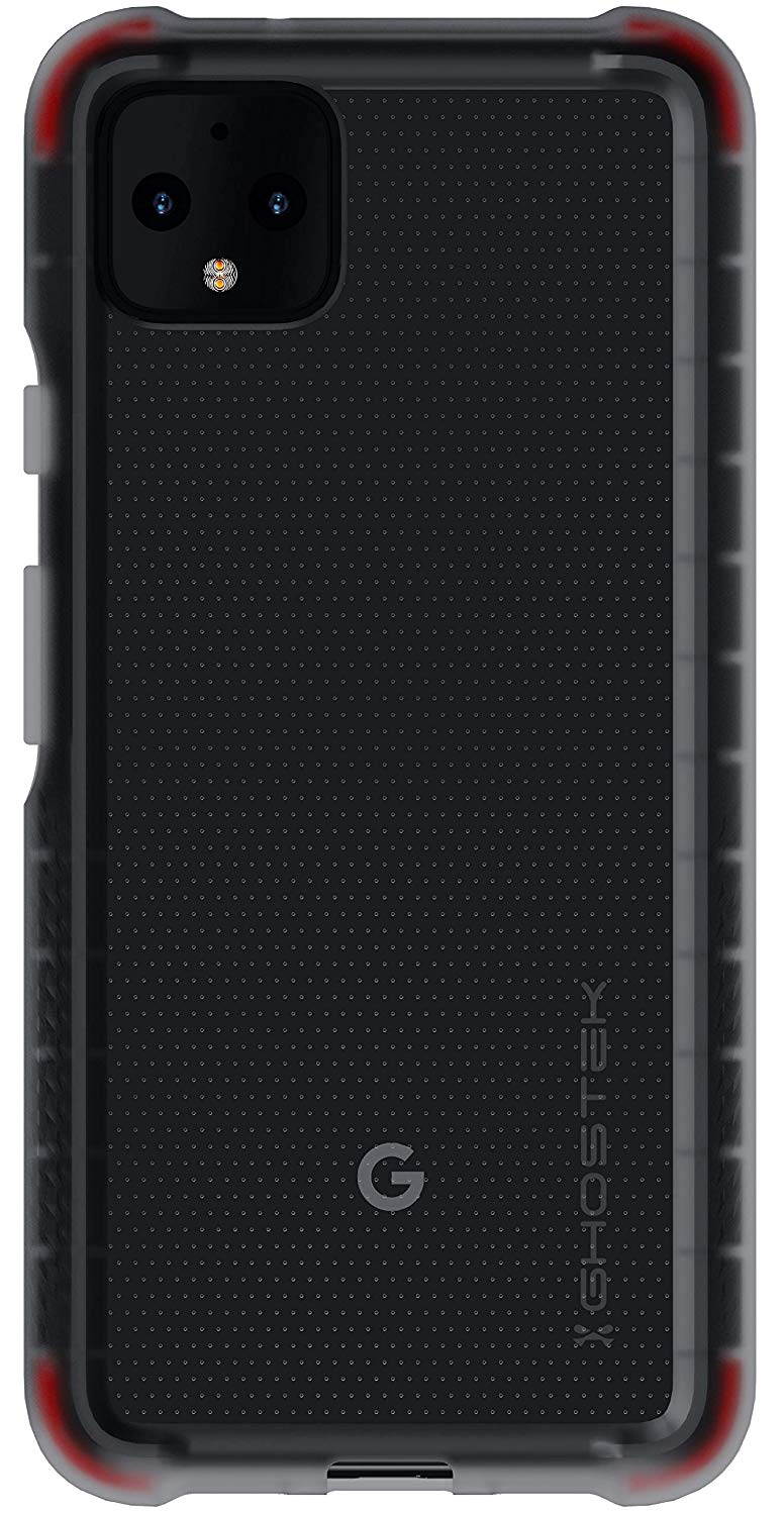 Ghostek Covert Clear Pixel 4 XL Case with Super Slim Fit Design and Secure Hand Grip Tough Shockproof Heavy Duty Protection Wireless Charging Compatible for 2019 Google Pixel 4 XL (6.3 Inch) - (Pink)