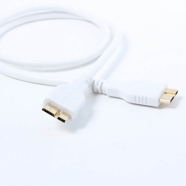 USB 3.0 Data Cable OTG Full Copper for Samsung Mobile Hard Disk MicroB-MicroB