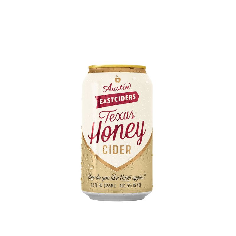 Austin Eastciders Texas Honey Hard Cider - 6pk/12 fl oz Cans