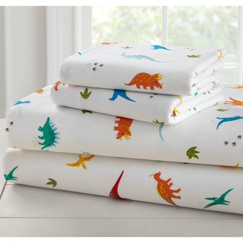 4pc Toddler Jurassic Dinosaurs Cotton Bed in a Bag - WildKin