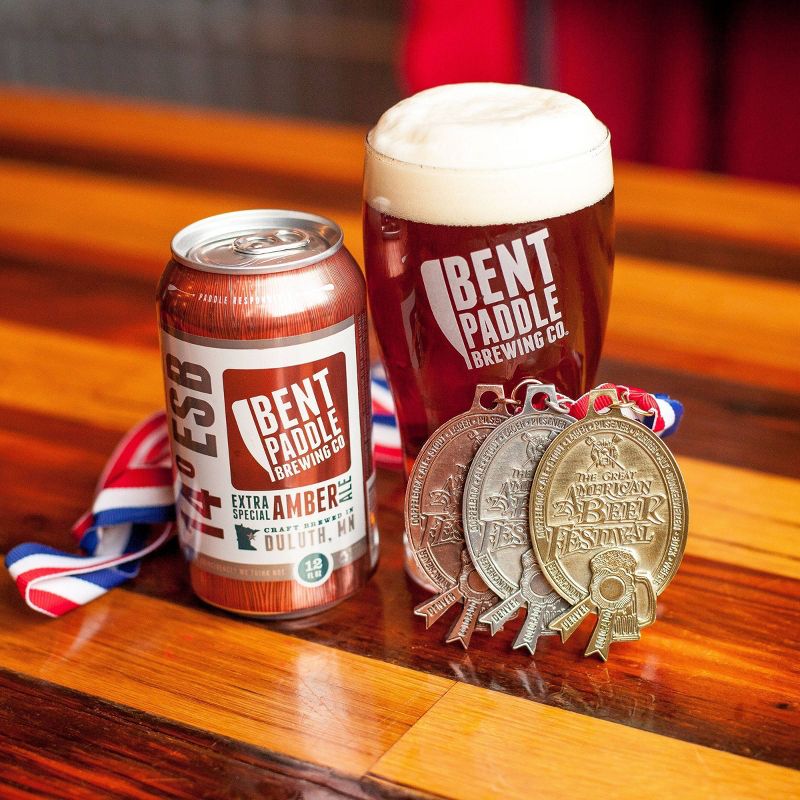 Bent Paddle 14° ESB Amber Ale Beer - 6pk/12 fl oz Cans
