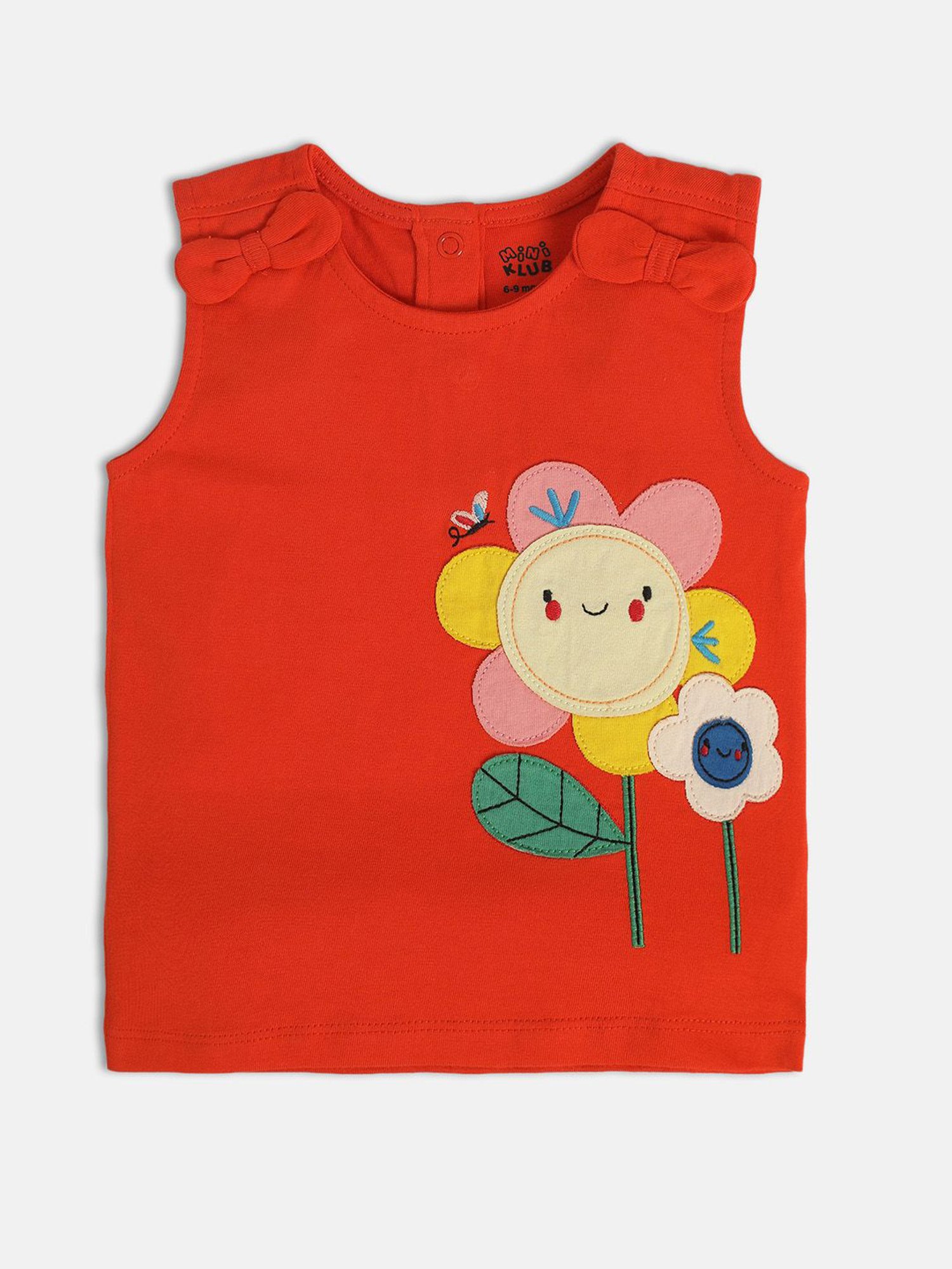 Ed-a-Mamma Baby Blue Printed Top