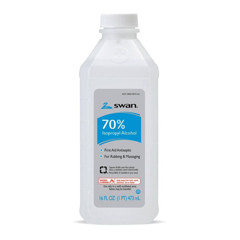 Isopropyl 70% Alcohol - 16oz - Swan