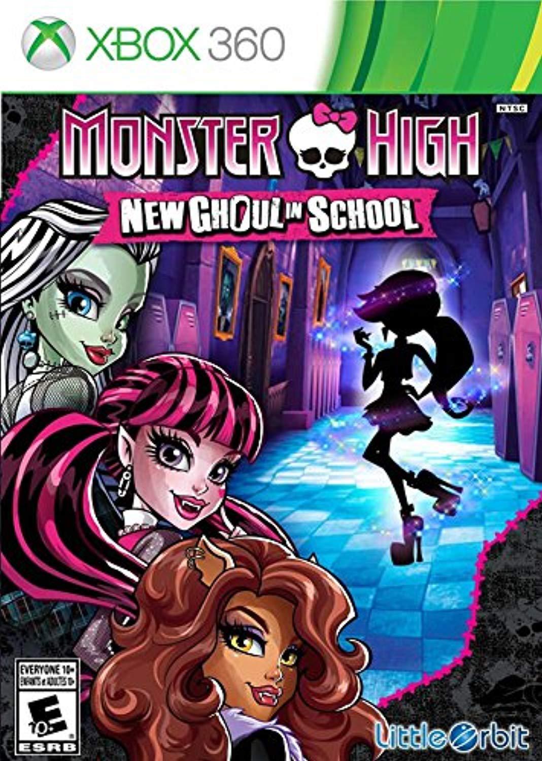 monster high new ghoul in school - xbox 360