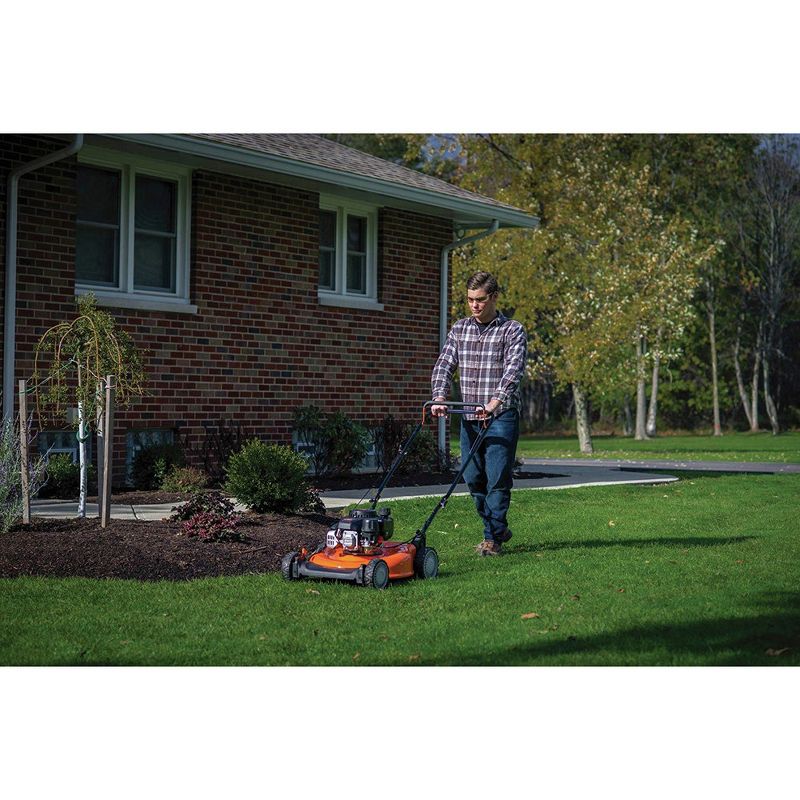 Remington 11A-A0MA883 RM110 Trail Blazer 21 in./ 132cc Gas Push Lawn Mower with Side Discharge and Mulching