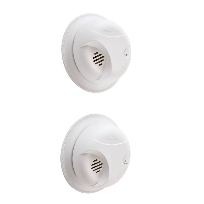 First Alert 2pk SA300CN2 Battery Powered Smoke Detector