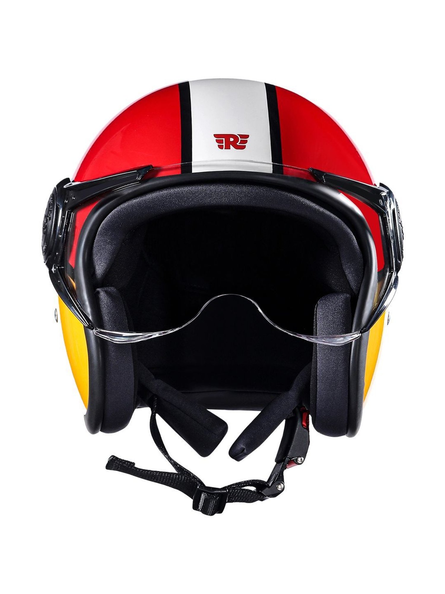 Royal Enfield Red Printed Large Helmet