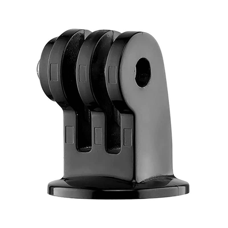 EXADPT Universal GoPro Tripod Mount Adapter with 14 Thread Connection Black