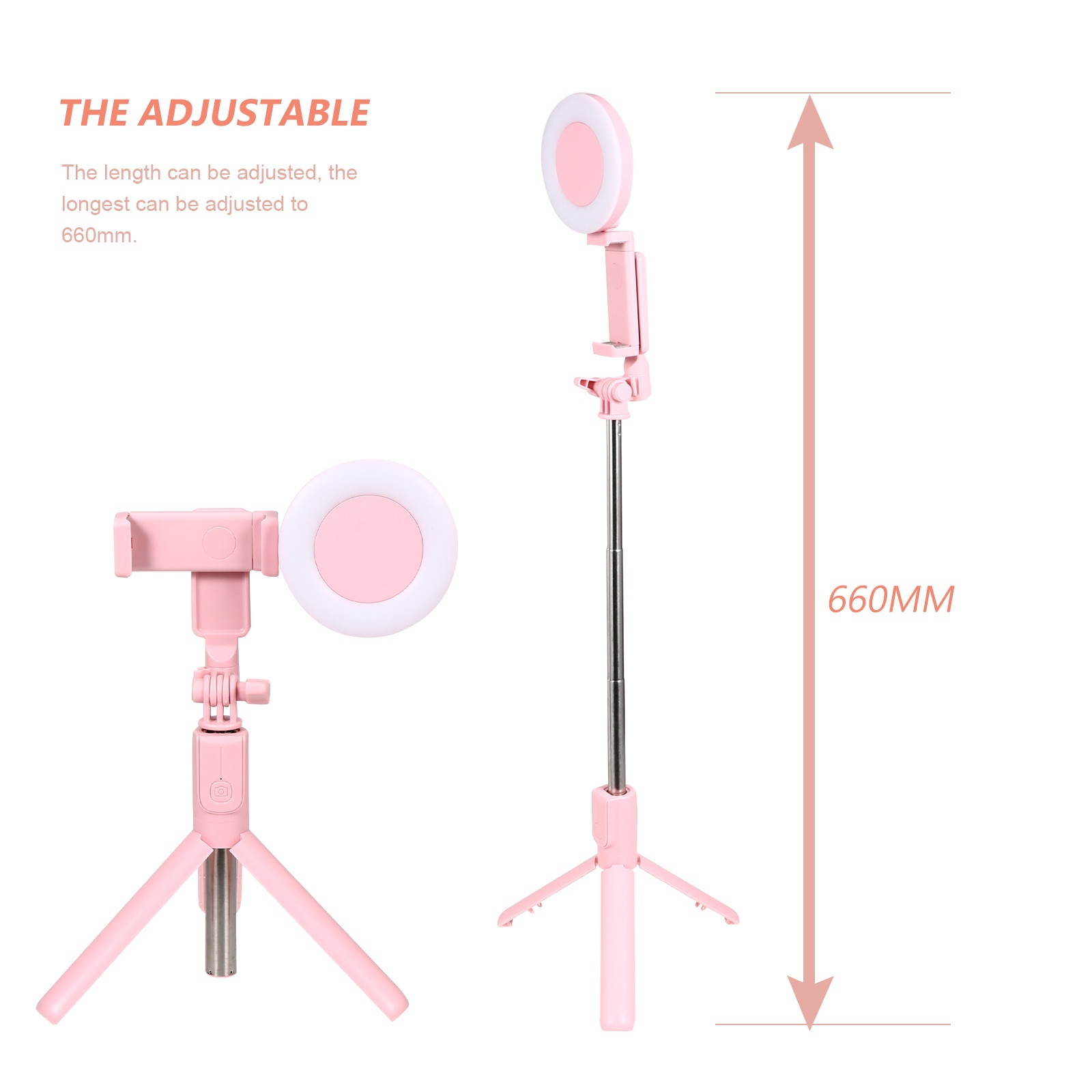 1pc Phone Holder Filling Light Bracket Live Fill Light Stand Phone Support Phone Stand Live Show Rack Phone Live Bracket for Home Office